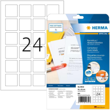 HERMA QR-Code Etik. A4 40x40 mm quadratisch weiß 600 St. (9642) etikett