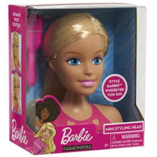 Hermanex International Barbie Fashionistas: Fésülhető mini babafej barbie baba