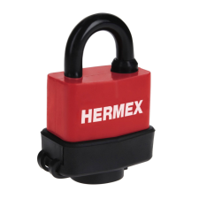 HERMEX CMR-40 Műanyag bevonatú laminált lakat, 40 mm, 3 kulcs (43367) lakat
