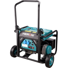 Heron benzinmotoros áramfejlesztő, 1 fázisú, max. teljesítmény 3 kVA (Benzinmotoros áramfejlesztő) aggregátor