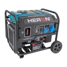 Heron benzinmotoros áramfejlesztő, 6 kVA, 230V, 1 fázisú, inverteres aggregátor
