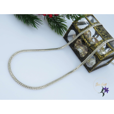  Herriett antiallergén halszálkás nyaklánc -rodium nyaklánc