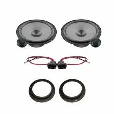 Hertz Uno autós hangszórócsomag, Mercedes ML 2005-2011 első ajtókhoz, RMS 75W elektromos alkatrész