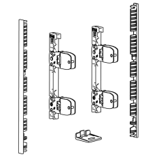 HETTICH 9257621 AvanTech You front rögzítő belső fiókhoz 187 antracit bútor