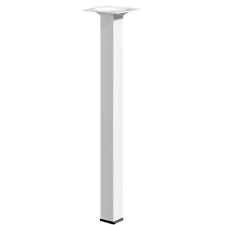 Hettich asztalláb 25 mm x 25 mm x 300 mm fehér bútor