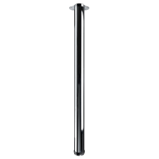 Hettich asztalláb 75 mm x 1100-1130 mm krómozott szerelőlappal bútor