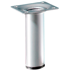 Hettich asztalláb átmérője 30 mm x 100 mm alumínium hatású bútor