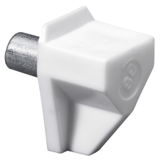 Hettich Safety polctartó csap 5 mm fehér bútor