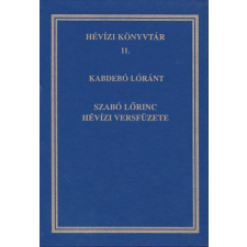 ,HÉVÍZ, Szabó Lőrinc Hévízi versfüzete (Hévízi könyvtár 11.) antikvárium - használt könyv