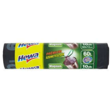 Hewa Magnum szemeteszsák önzáró szalaggal - 60 l, 10 db/tek. tisztító- és takarítószer, higiénia