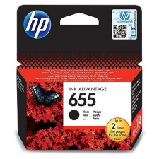 Hewlett Packard HP tintapatron CZ109AE No.655 fekete 550 old. nyomtatópatron & toner