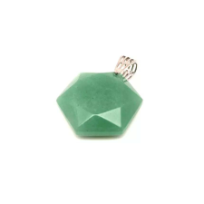  Hexagon medál Aventurin 3cm medál