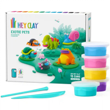 Hey Clay - &quot;Egzotikus kedvencek&quot; színes gyurma készlet gyurma
