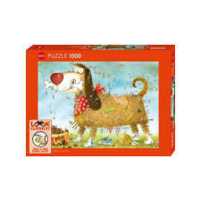 Heye 1000 db-os puzzle - Look Closely! - At the Dog (30066) puzzle, kirakós