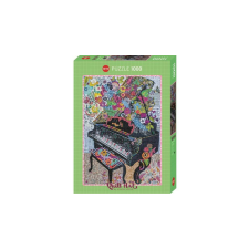 Heye 1000 db-os puzzle - Quilt Art - Sewn Piano (30026) puzzle, kirakós