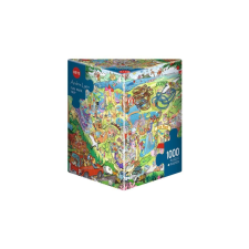 Heye 1000 db-os Triangular puzzle - Fun Park Trip, Lyon (29837) puzzle, kirakós