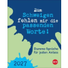 Heye Kalender Dumme Sprüche für jeden Anlass Tagesabreißkalender 2027 (Naptár/Határidőnapló)