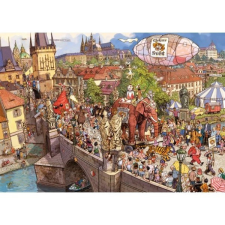  Heye puzzle utcai felvonulás 2000 darabos puzzle, kirakós