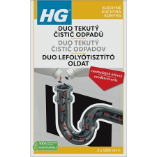 HG Duo Lefolyótisztító 1 l tisztító- és takarítószer, higiénia