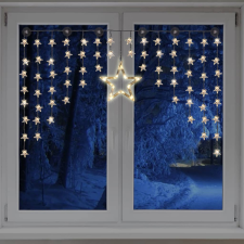 Hi Fairy csillagos fényfüggöny 90 LED-del karácsonyfa izzósor