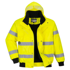  Hi-Vis 3 az 1-ben bomber dzseki PW_C467YERL Sárga - L méret