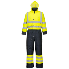  Hi-Vis Contrast bélelt overál PW_S485YNR5XL Sárga/Navy - 5XL méret láthatósági ruházat