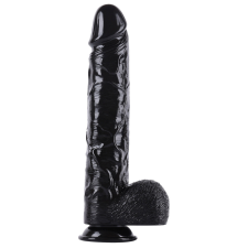  Hidden Desire Extreme Dong XXXL 38cm fekete műpénisz, dildó