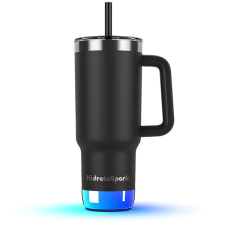 HidrateSpark PRO 2 Tumbler, 887 ml - fekete kulacs, kulacstartó