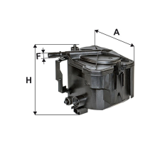 HIFLOFILTRO Filtron PS974/1 üzemanyagszűrő üzemanyagszűrő