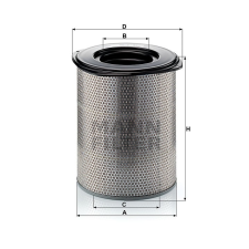 HIFLOFILTRO Mann-Filter C321500 Levegőszűrő autóalkatrész