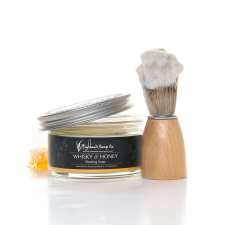 Highland Soap Whisky & Méz Borotvaszappan 175g borotvahab, borotvaszappan