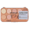  Highlighter és kontúrozó korrektor paletta, Kiss Beauty, Super Cover, 02