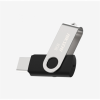 HIKSEMI HIKSEMI Pendrive 16GB M200S "Rotary" U3 USB 3.0, Szürke-Fekete (HIKVISION)