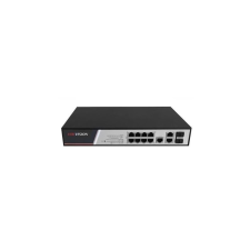 Hikvision 10/100 8x PoE 2x gigabit combo menedzselhető switch (DS-3E2310P) hub és switch