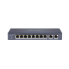 Hikvision 10/100 8x PoE + 2x gigabit combo switch (DS-3E0310P-E/M) (DS-3E0310P-E/M)