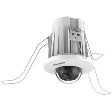 Hikvision 2 MP AcuSense WDR fix IP mini dómkamera; mikrofon; mennyezetbe süllyeszthető megfigyelő kamera
