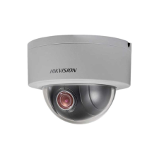 Hikvision 2 MP mini IP PTZ dómkamera; 4x zoom megfigyelő kamera