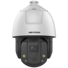 Hikvision 4 MP kétérzékelős AcuSense IP PTZ dómkamera; fix ColorVu/25x zoom Darkfighter; hang-/fényriasztás megfigyelő kamera