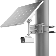Hikvision 4 MP WDR fix ColorVu AcuSense IP napelemes csőkamera; 4G; beépített akkumulátor (360 Wh) megfigyelő kamera