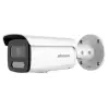 Hikvision 4 MP WDR fix ColorVu IP csőkamera; IR/láthatófény; fény- és hangriasztás; beépített mikrofon