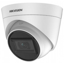 Hikvision 5 MP THD fix EXIR dómkamera; OSD menüvel; TVI/AHD/CVI/CVBS kimenet; mikrofon; koax audio megfigyelő kamera
