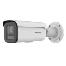 Hikvision 6 MP ColorVu WDR motoros IP csőkamera; IR/láthatófény; hang I/O; riasztás I/O megfigyelő kamera
