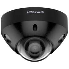 Hikvision 8 MP WDR fix EXIR IP mini dómkamera; mikrofon; hang I/O; riasztás I/O; fekete megfigyelő kamera