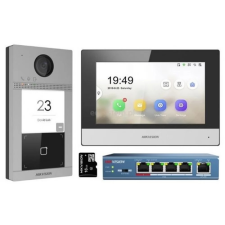 Hikvision DS-KIS604-S IP kaputelefon szett kaputelefon