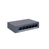 Hikvision DS-XS0106-P/POLISH Beállítást nem igénylő (unmanaged) Fast Ethernet (10/100) Ethernet-áramellátás (PoE) támogatása Sötétkék