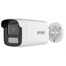 Hikvision IP, Csőkamera, 4 MP, Fix objektív, 4mm,50m fehér fény, Fehér LED megfigyelő kamera