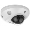 Hikvision IP, Mini dómkamera, 2 MP, Fix objektív, 4mm, EXIR 30m,  IR,  Hang/riasztás I/O