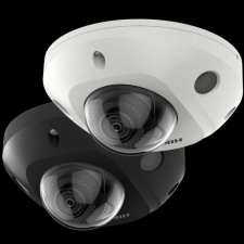Hikvision IP, Mini dómkamera, 6 MP, Fix objektív, 2.8mm, EXIR 30m, IR megfigyelő kamera