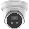 Hikvision IP, Turret kamera, 6 MP, Fix objektív, 2.8mm, EXIR 30m,  Fény/hang riaszt, Hang/riasztás I/O, Mikrofon
