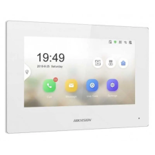 Hikvision IP video-kaputelefon beltéri egység; 7" LCD kijelző; 1024x600 felbontás; WiFi kaputelefon